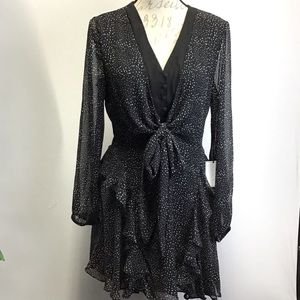 1. State | Polka Dot Black Dress